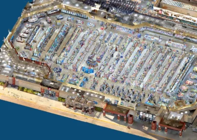 Level of Precision – In many instances, the laser scan (point cloud) is sufficient for quick assessment of a store, floor plan, specific area, section or elevation speeding and supporting the decision process.