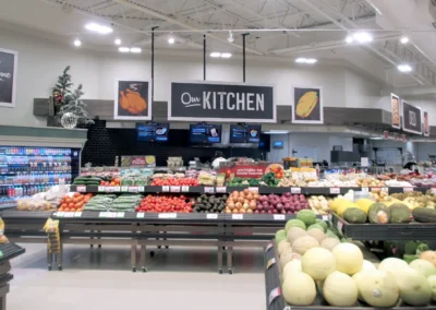 Building Consistency – The store model was developed to align with the client’s branded décor standards, using Revit and standardized BIM content to ensure consistent, accurate store plans.